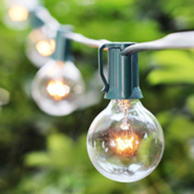 50Ft G40 Globe String Lights
